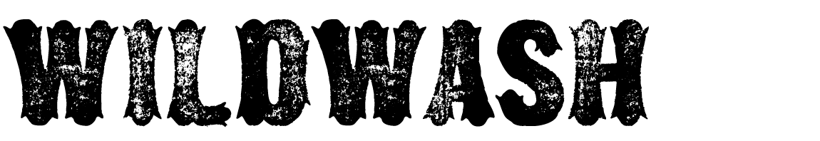 A bold, rounded display face with strange spikes for serifs.